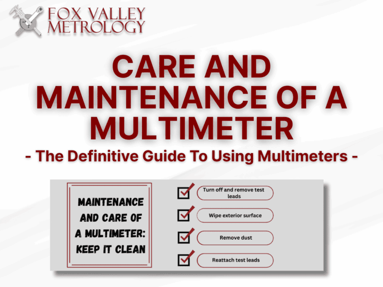 Care And Maintenance Of A Multimeter